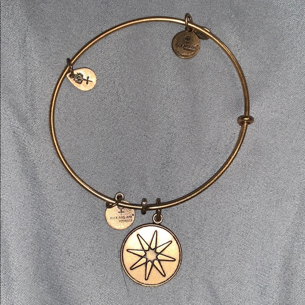 Alex and Ani Compass Bangle